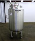 Used Precision Stainless Reactor, 500 Liter (132.08 Gallon)