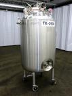 Used Precision Stainless Reactor, 500 Liter (132.08 Gallon)