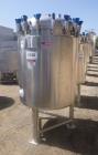 Used- Precision Stainless 158 Gallon Stainless Steel Reactor