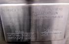 Used Precision Stainless Reactor, 150 Liters (39.6 Gallons)