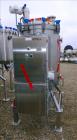 Used- Precision Stainless Reactor, 400 Liter (105 Gallon), 316L Stainless Steel