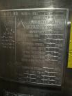 Precision Stainless 500 Liter (132 Gallon) Stainless Steel Reactor Vessel.