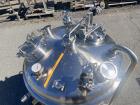 Precision Stainless 600 Liter (158 Gallon) 316L Stainless Steel Reactor Vessel.