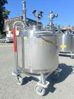 Precision Stainless 150 Liter (40 Gallon) Hastelloy Reactor Vessel.