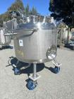 Precision Stainless 150 Liter (40 Gallon) 316L Stainless Steel Reactor Vessel.