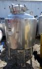 Used Precision Stainless Reactor, Approximate 150 Gallon, 316L Stainless Steel