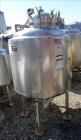 Used- Precision Stainless Reactor, Approximate 150 Gallon, 316L Stainless Steel