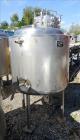 Used Precision Stainless Reactor, Approximate 150 Gallon, 316L Stainless Steel
