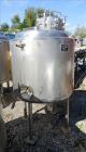 Used- Precision Stainless Reactor, Approximate 150 Gallon, 316L Stainless Steel