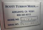 Used- Scott Turbon Mixer Skid, Model 1XEV-1