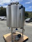 Used-T&C Stainless 1,400 Liter (370 Gallon) 316L Stainless Steel Agitated Reacto