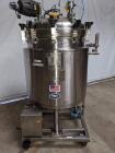 Used- T & C Stainless 350 Liter (92.5 Gal) Reactor, 316L Stainless Steel, Vertic