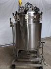 Used- T & C Stainless 350 Liter (92.5 Gal) Reactor, 316L Stainless Steel, Vertic