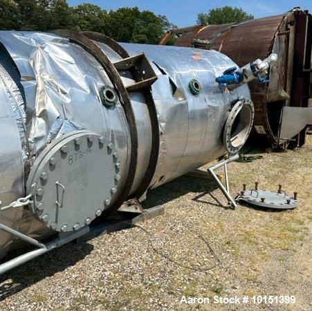 Used Stainless Steel Reactor, Approximate 3,750 Gallon