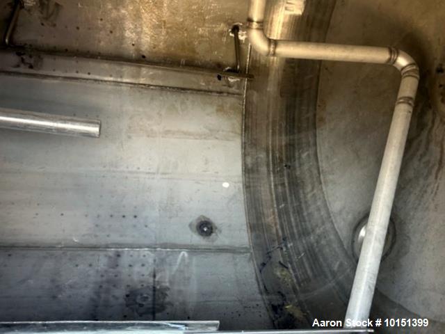 Used Stainless Steel Reactor, Approximate 3,750 Gallon