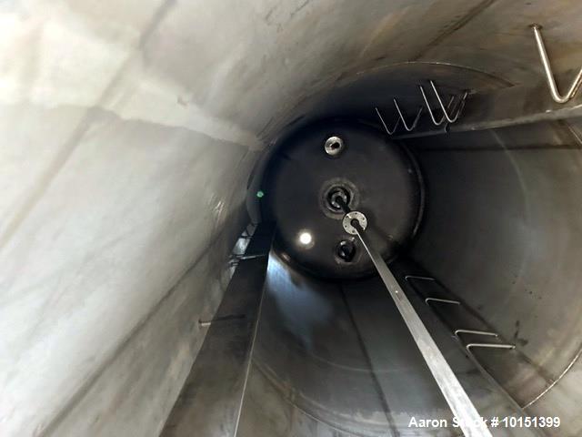 Used Stainless Steel Reactor, Approximate 3,750 Gallon