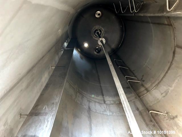 Used Stainless Steel Reactor, Approximate 3,750 Gallon