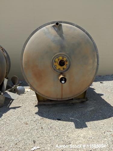 Unused - Approximately 3000 Gallon T304 Stainless Steel Reactor Body