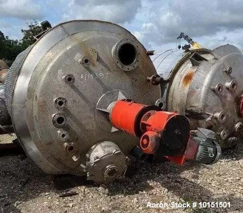 Alloy Fabricators Approximately 1,950 Gallon Mix Tank with Internal Coils