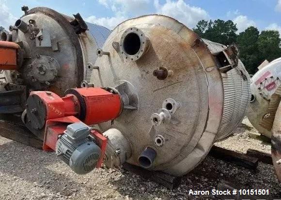 Alloy Fabricators Approximately 1,950 Gallon Mix Tank with Internal Coils