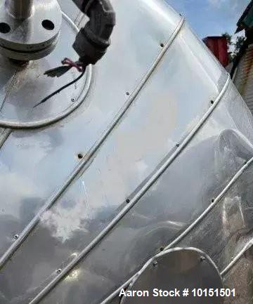 Alloy Fabricators Approximately 1,950 Gallon Mix Tank with Internal Coils