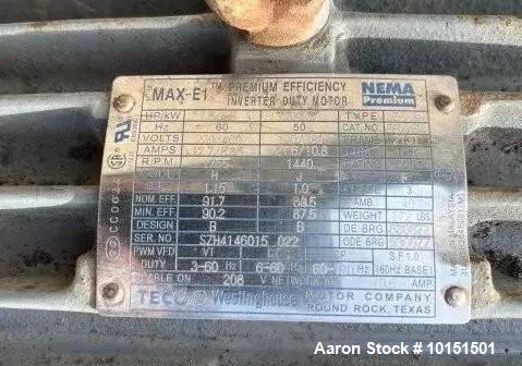 Alloy Fabricators Approximately 1,950 Gallon Mix Tank with Internal Coils