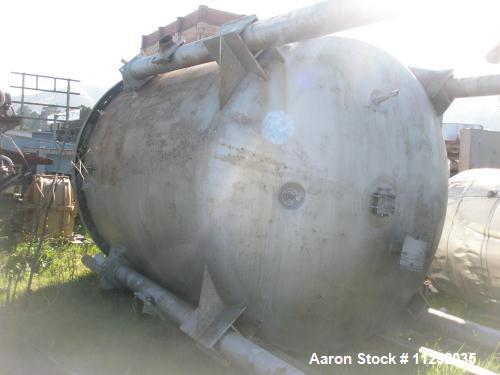 Used- Blaw Knox Reactor, 3000 Gallon