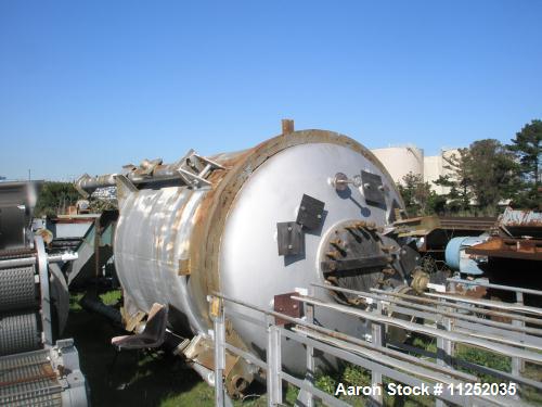 Used- Blaw Knox Reactor, 3000 Gallon