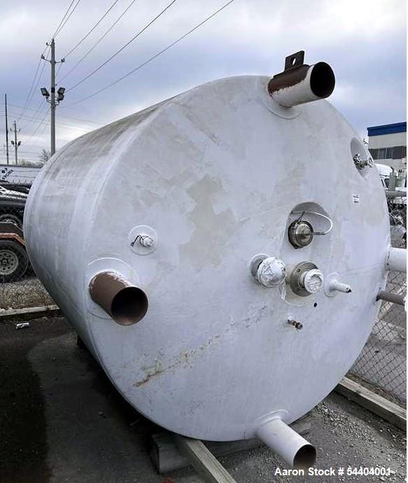 Used DCI Jacketed Tank.  2,246 Gallon. 316 L Stainless steel.