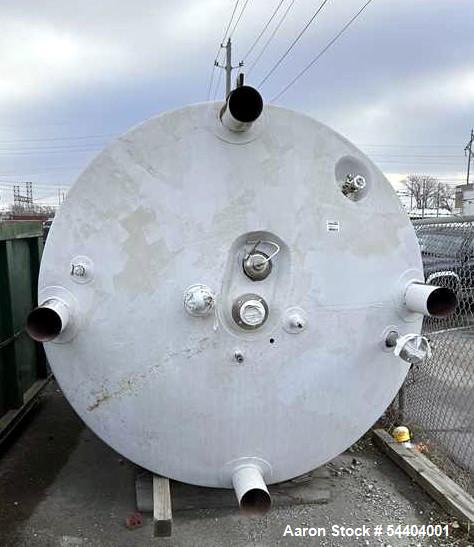Used DCI Jacketed Tank.  2,246 Gallon. 316 L Stainless steel.