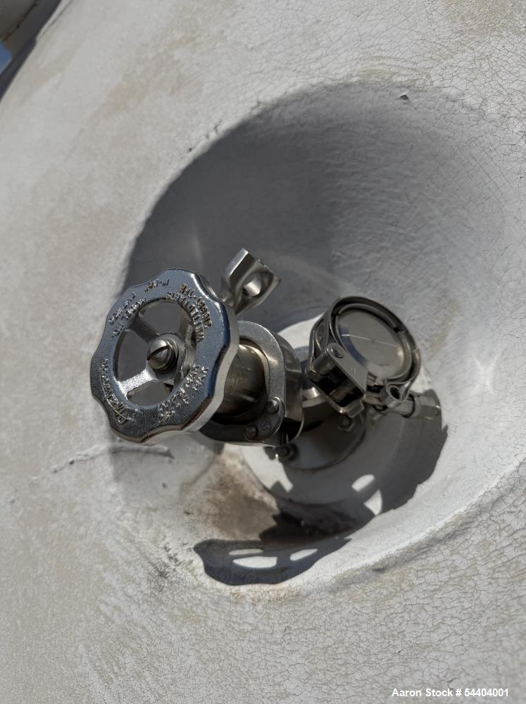 Used DCI 316L Stainless Steel Jacketed Tank 8,500 Liter Vertical Vessel