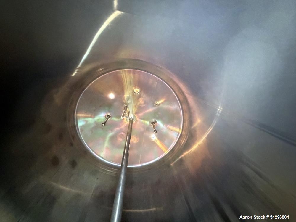 2,600 Gallon Feldmeier Stainless Steel Jacketed Mixing Tank with Sweep Agitator