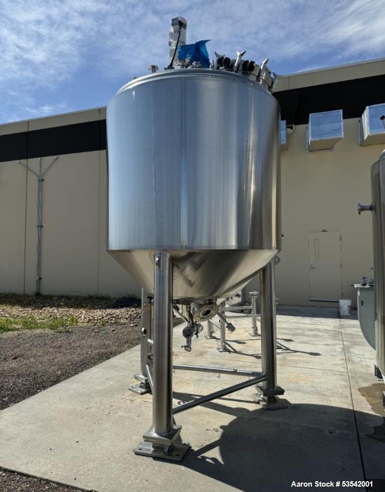 Inox Industries 316L Stainless Steel 1000 Gallon Agitated Reactor