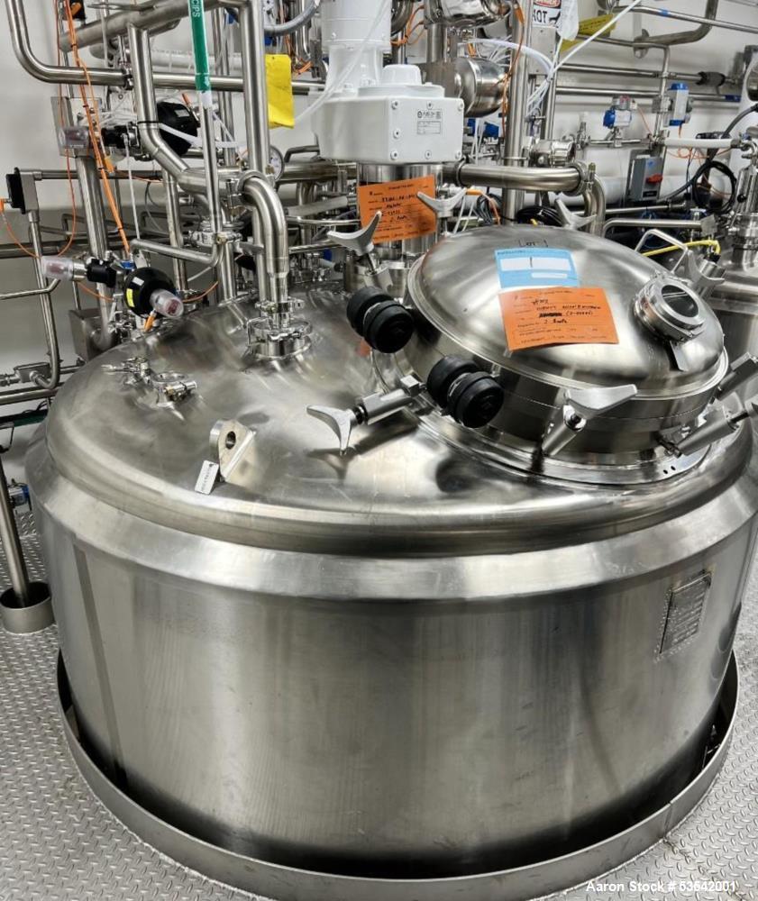 Inox Industries 316L Stainless Steel 1000 Gallon Agitated Reactor