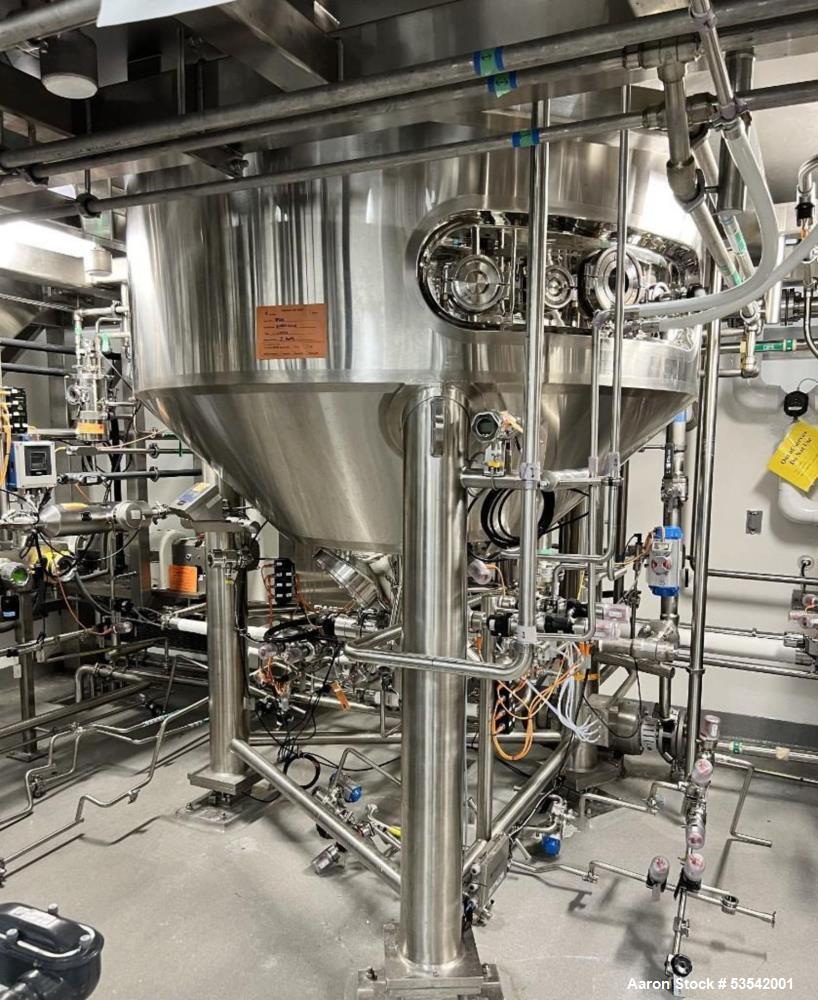 Inox Industries 316L Stainless Steel 1000 Gallon Agitated Reactor