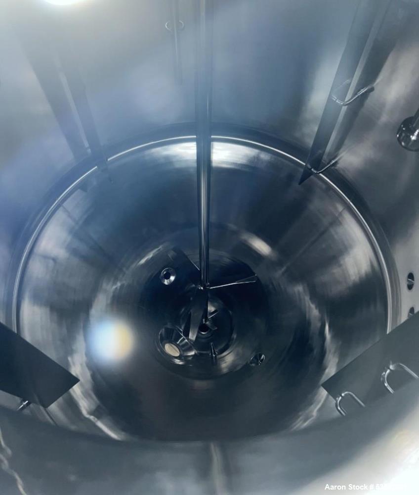 Inox Industries 316L Stainless Steel 1000 Gallon Agitated Reactor