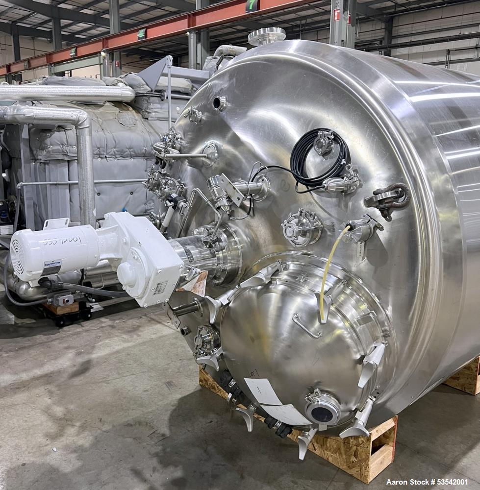 Inox Industries 316L Stainless Steel 1000 Gallon Agitated Reactor