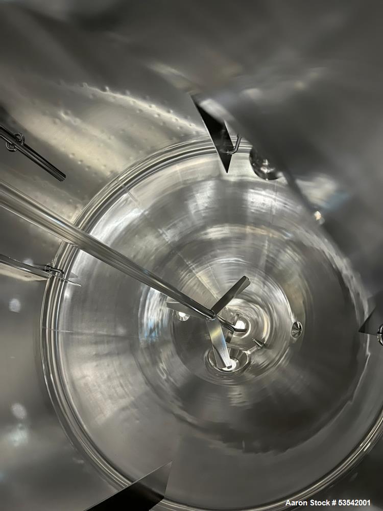 Inox Industries 316L Stainless Steel 1000 Gallon Agitated Reactor