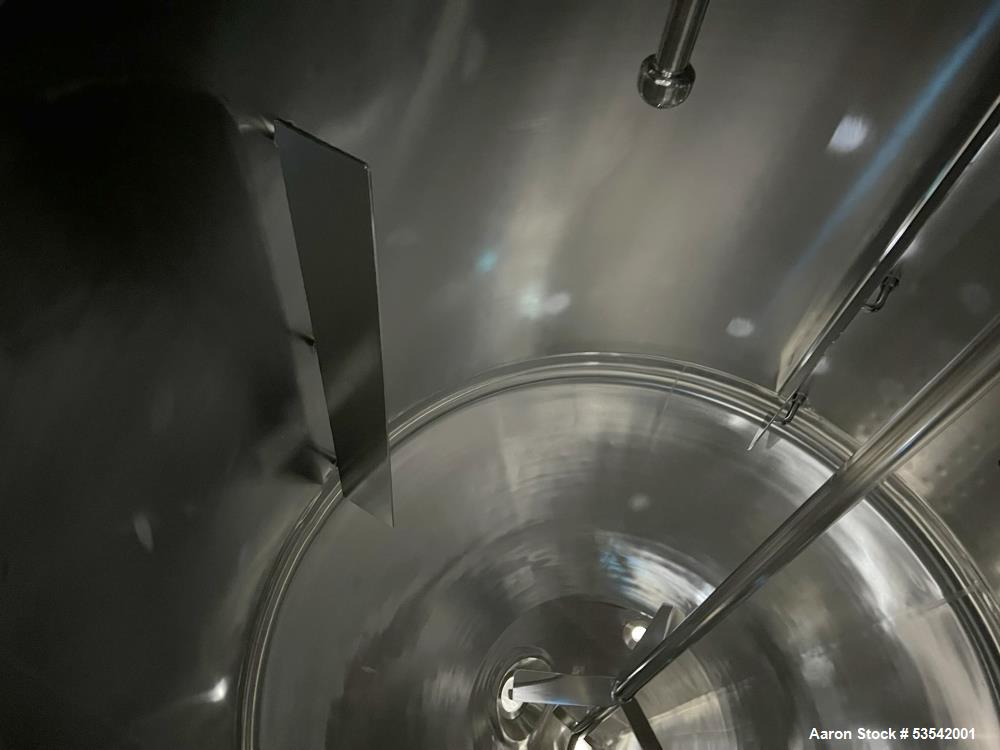 Inox Industries 316L Stainless Steel 1000 Gallon Agitated Reactor