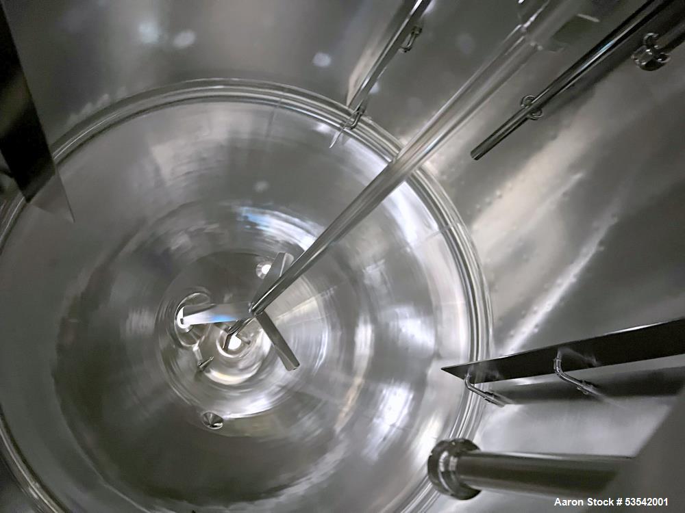 Inox Industries 316L Stainless Steel 1000 Gallon Agitated Reactor