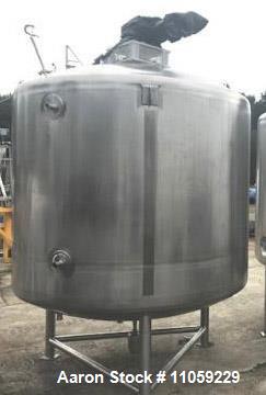 Used- 1200 Gallon (4500 Liter) Sanitary Pharmaceutical Reactor/Fermenter