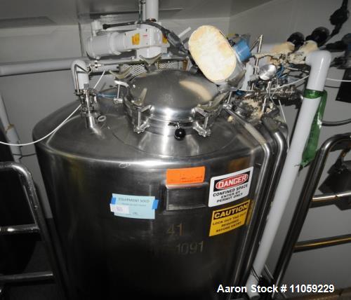 Used- 1200 Gallon (4500 Liter) Sanitary Pharmaceutical Reactor/Fermenter