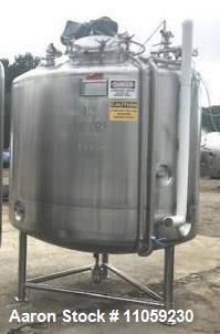 Used- 1200 Gallon (4500 Liter) Sanitary Pharmaceutical Reactor / Fermenter