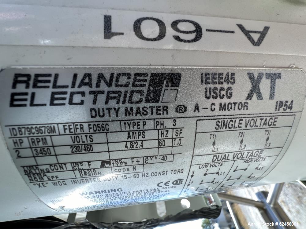 Used Mueller 2,641 Gallon (10,000 Liter) Reactor, Model F, 316L Stainless Steel, Vertical. 90" Diameter x 90" straight side, dished top and bottom. Internal rated 50 psi/Full Vacuum at -7 to 300 degr...
