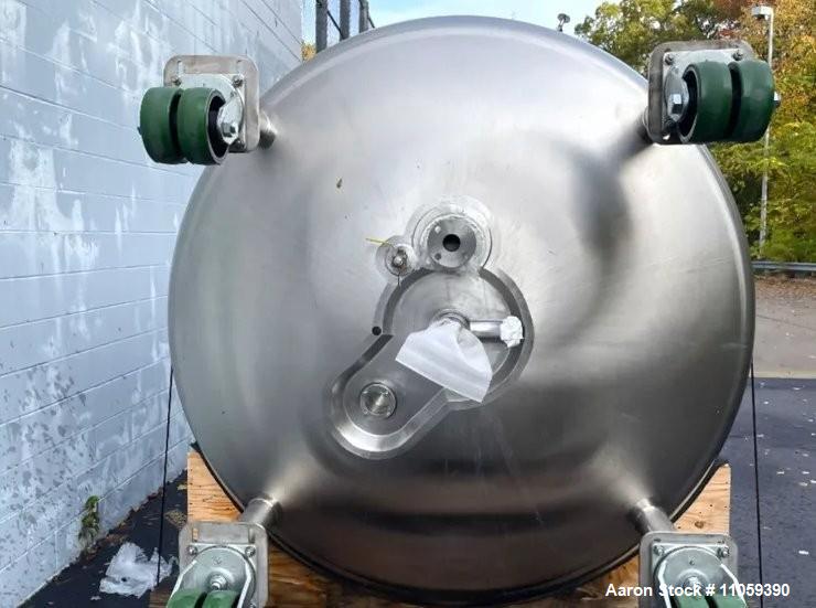 Used Northland 8,000L (2,000 Gallon) 316 Stainless Steel Sanitary Portable Reactor/Fermenter – 45 PSI / FV
