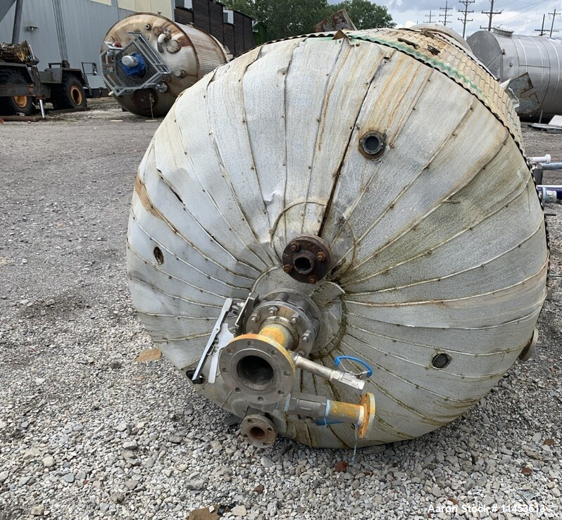 Used 1,000 Gallon Pfaudler Reactor