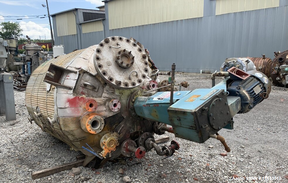 Used 1,000 Gallon Pfaudler Reactor