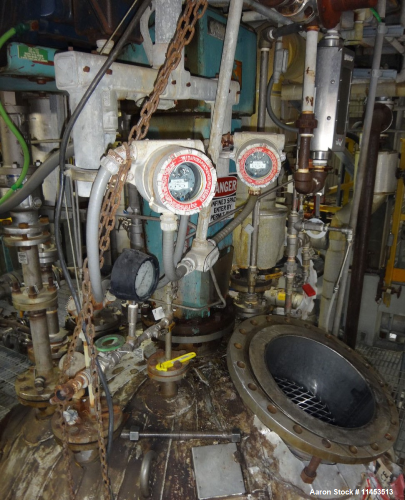 Used 1,000 Gallon Pfaudler Reactor