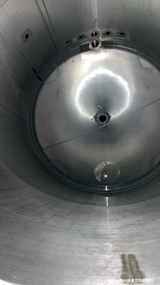Used Sharpsville 2,000 Gallon Stainless Steel Jacketed Reactor – ASME Rated with Circulation System