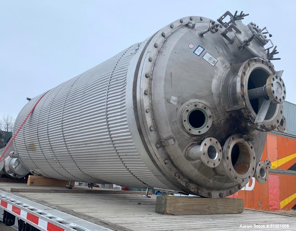 Stainless Steel Fabrication 2,000 Gallon Reactor